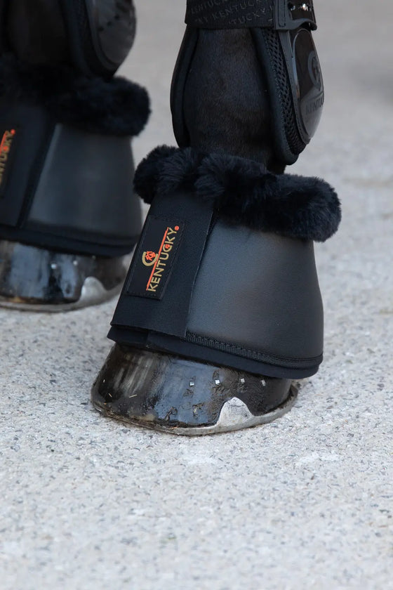 Kentucky Sheepskin Leather Overreach Boots