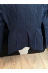 John Whitaker Woman's Show Jacket Navy/Red Trim + Navy/Royal Blue Trim