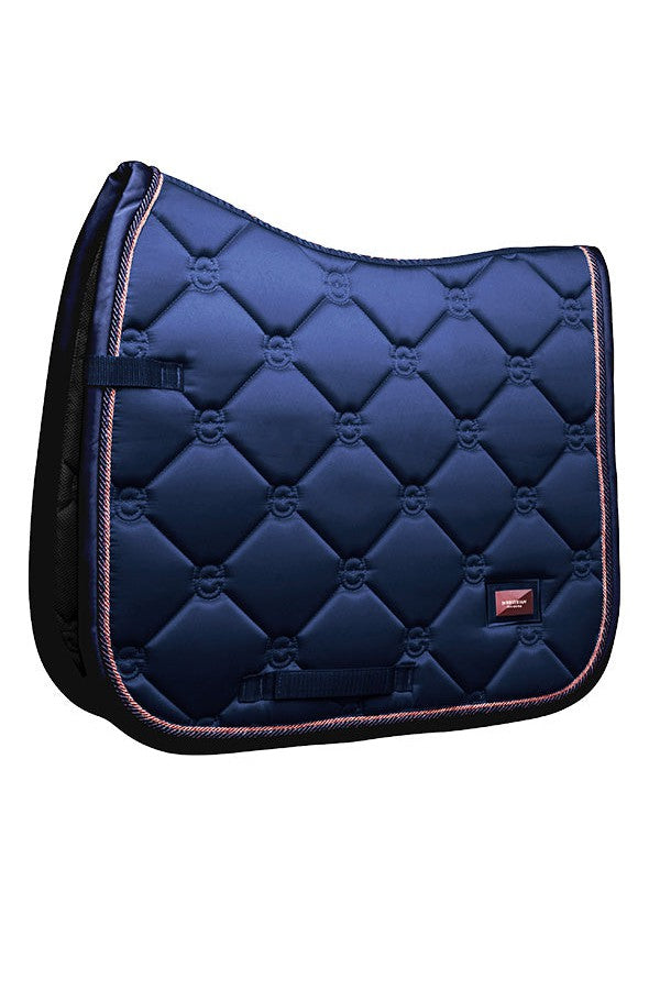 Equestrian Stockholm Dressage Saddle Pad Lagoon Blush Canterbury