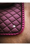 PS of Sweden Diamond Ruffle Dressage Pad – Wine