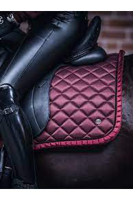 PS of Sweden Diamond Ruffle Dressage Pad – Wine